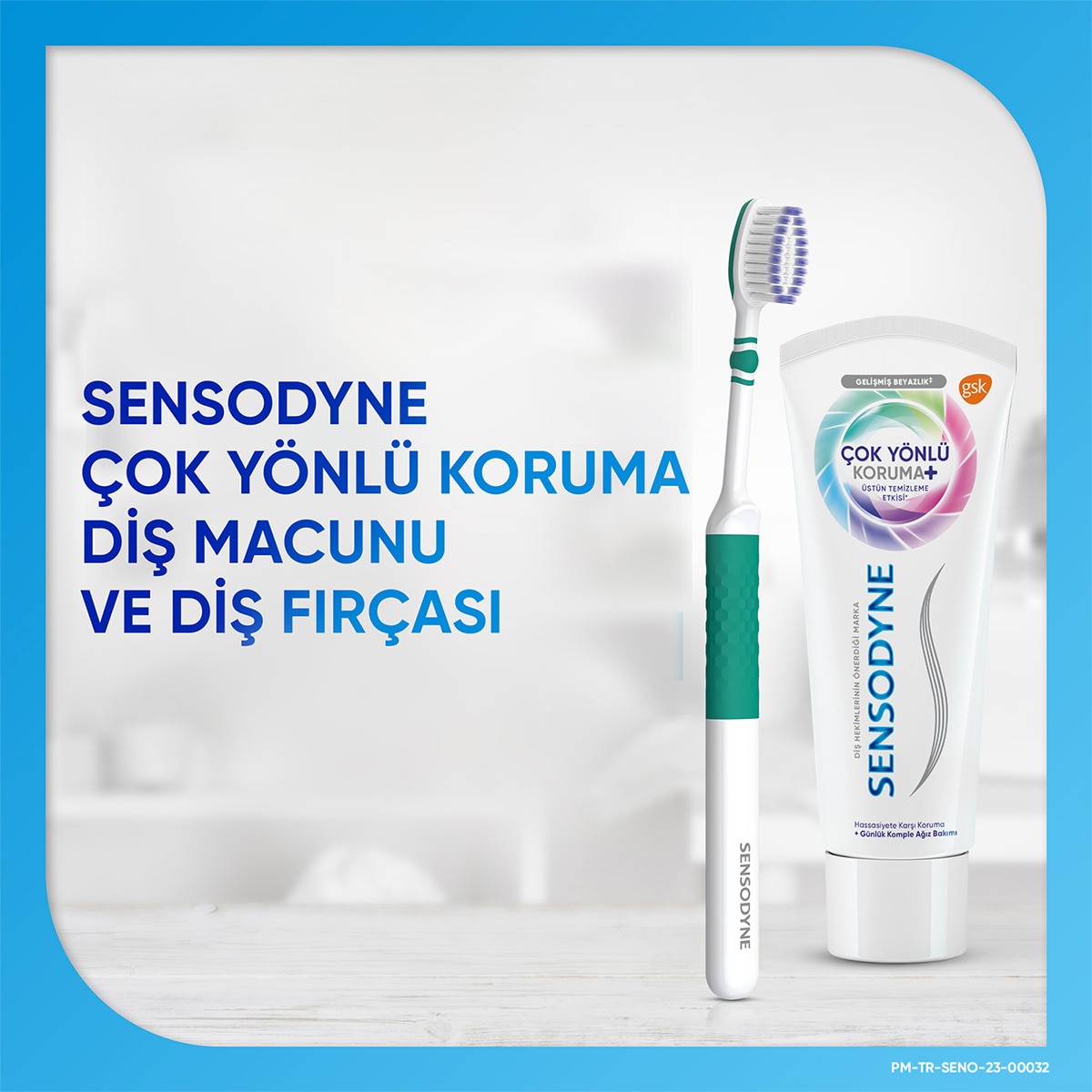  SENSODYNE SENSODYNE Sensodyne Çok Yönlü Koruma Diş Fırçası 1+1  1 of 8 