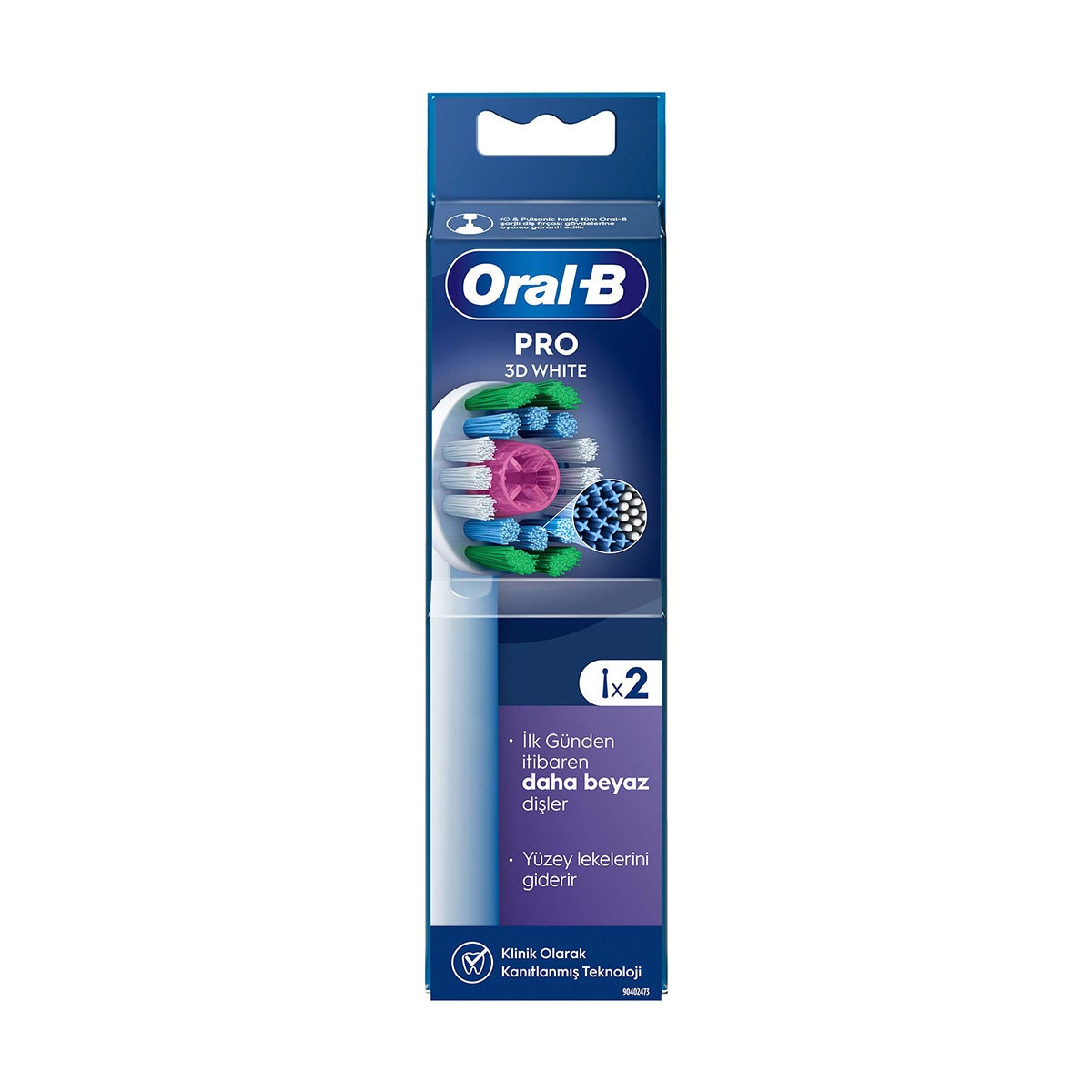  ORAL-B ORAL-B Oral-B Pro White Diş Fırçası Yedek Başlığı 2 Adet  1 of 10 