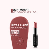 Flormar Lightweight Lip Powder Ultra Hafif Mat Ruj No: 004
