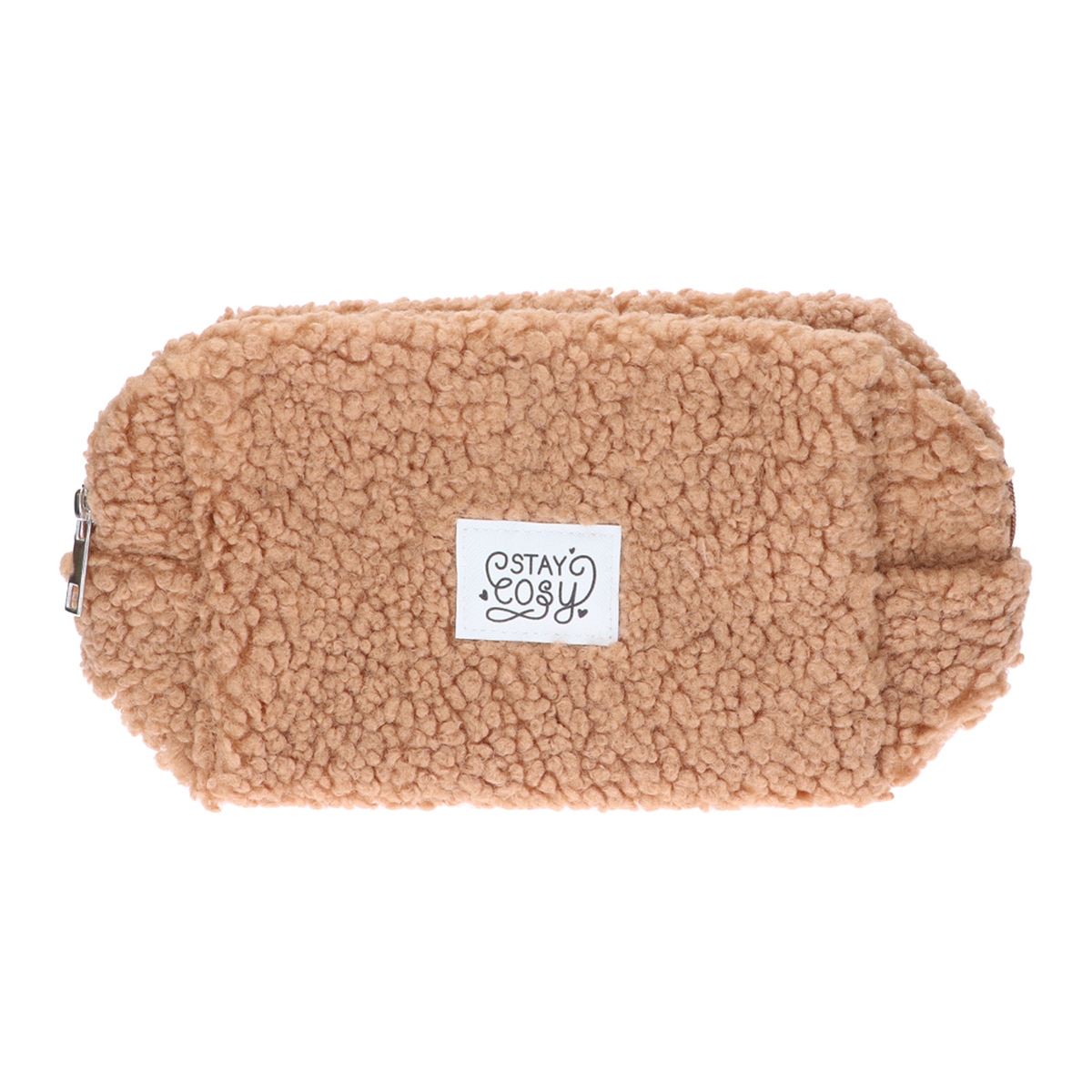 MIINE MIINE Miine Makyaj Çantası Peluş Kahverengi 1 of 2