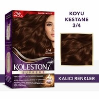 Wella Koleston Kit Saç Boyası Koyu Kestane 3/4