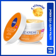  NIVEA VISAGE NIVEA VISAGE Nivea Care 7in1 C Vitamini İçeren Nemlendirici Ultra Hafif Enerji Yüz Kremi 100 ml  