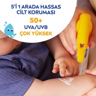 NIVEA SUN NIVEA SUN Nivea Sun SPF50+ Bebek Ve Çocuklara Özel Hassas Güneş Koruyucu Sprey Ekstra Suya Dayanıklı 250 ml 1 of 6