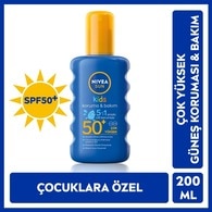  NIVEA SUN NIVEA SUN Nivea Sun SPF 50+ Koruma & Bakım Çocuk Güneş Kremi 200 ml Sprey 