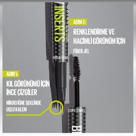  MAYBELLINE MAYBELLINE Maybelline New York Brow Insert Çift Uçlu Kaş Kalemi 02  1 of 8 