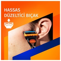 Gilette Fusion5 Tıraş Makinesi + 5 Yedek Bıçak Seti