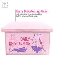  PURE BEAUTY PURE BEAUTY Pink By Pure Beauty Aydınlatıcı Günlük Maske 30'lu  1 of 4 