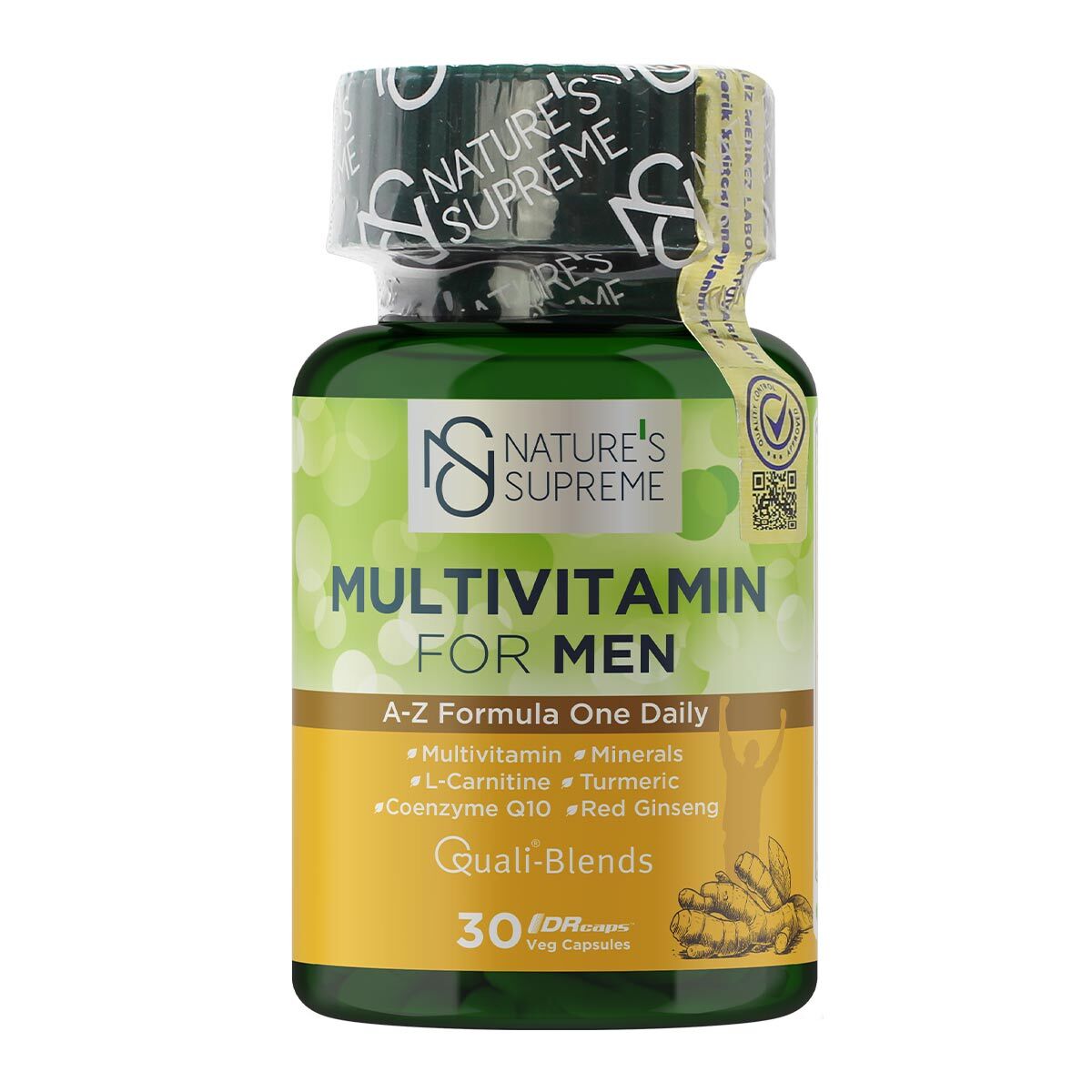 NATURE'S SUPREME NATURE'S SUPREME Nature's Supreme Multivitamin for Men 30 Kapsül 1 of 1 Nature's Supreme Multivitamin for Men 30 Kapsül