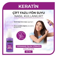 Morfose Keratin Çift Fazlı Fön Suyu Seyahat Boy 50 ml