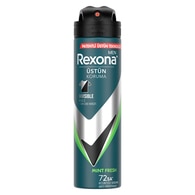 Rexona Men Erkek Sprey Deodorant Natural Fresh Mint 72 Saat Kesintisiz Üstün Koruma 150 ml