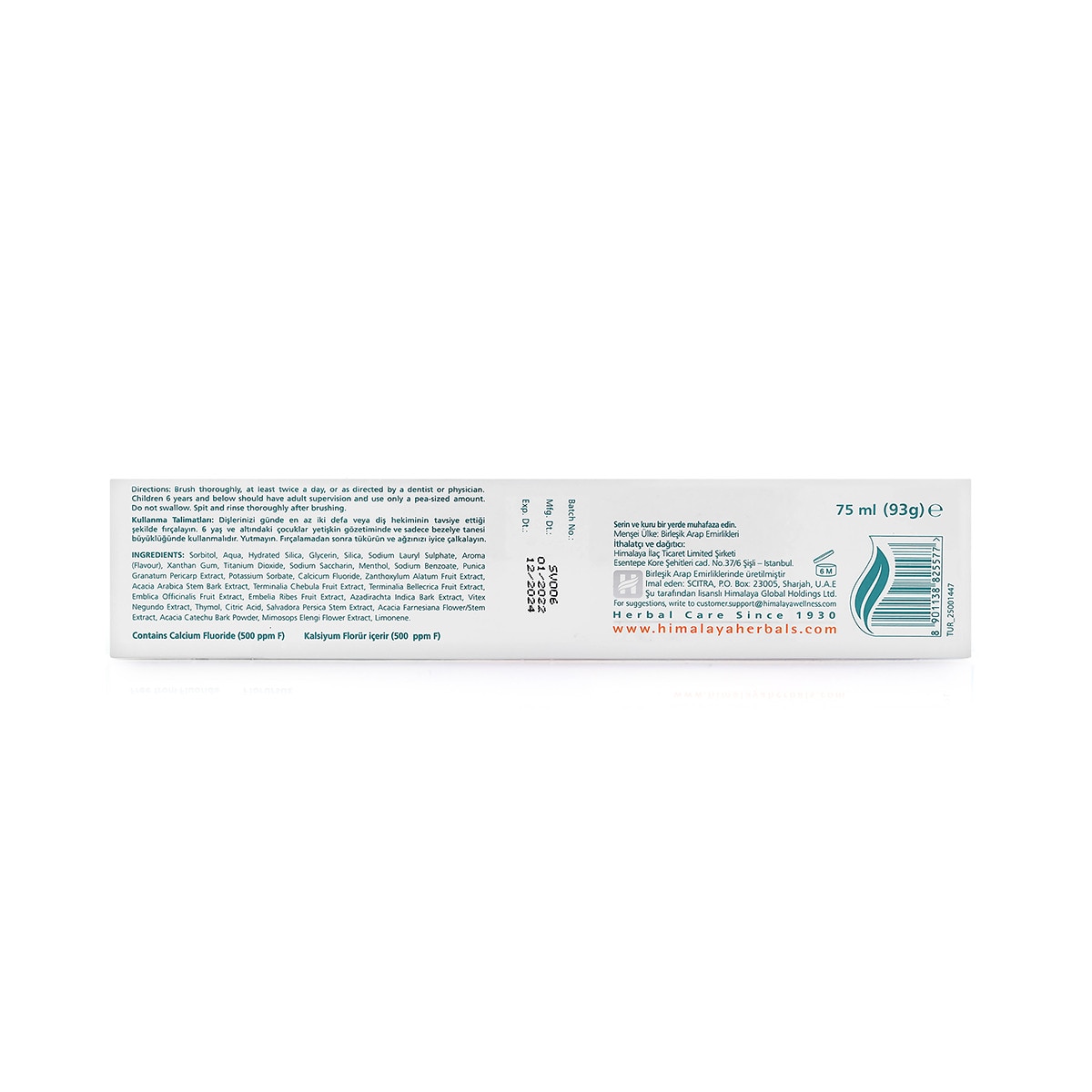 HİMALAYA HİMALAYA Himalaya Komple Bakım Diş Macunu 75 ml 1 of 2
