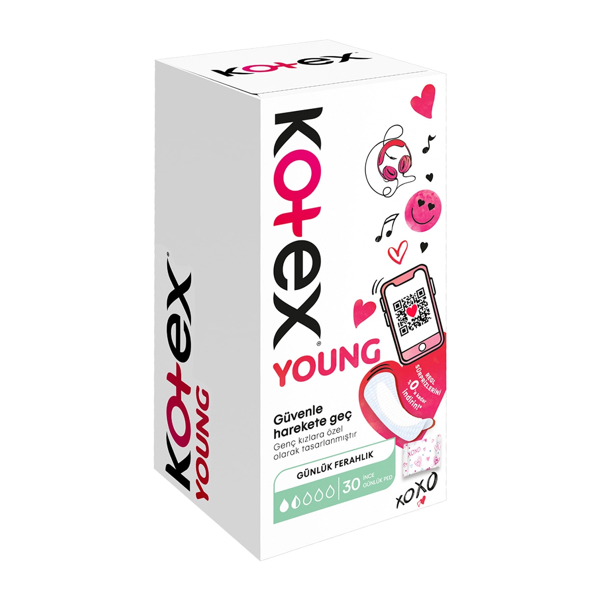 KOTEX KOTEX Kotex Young Günlük Ped 30'lu 1 of 1