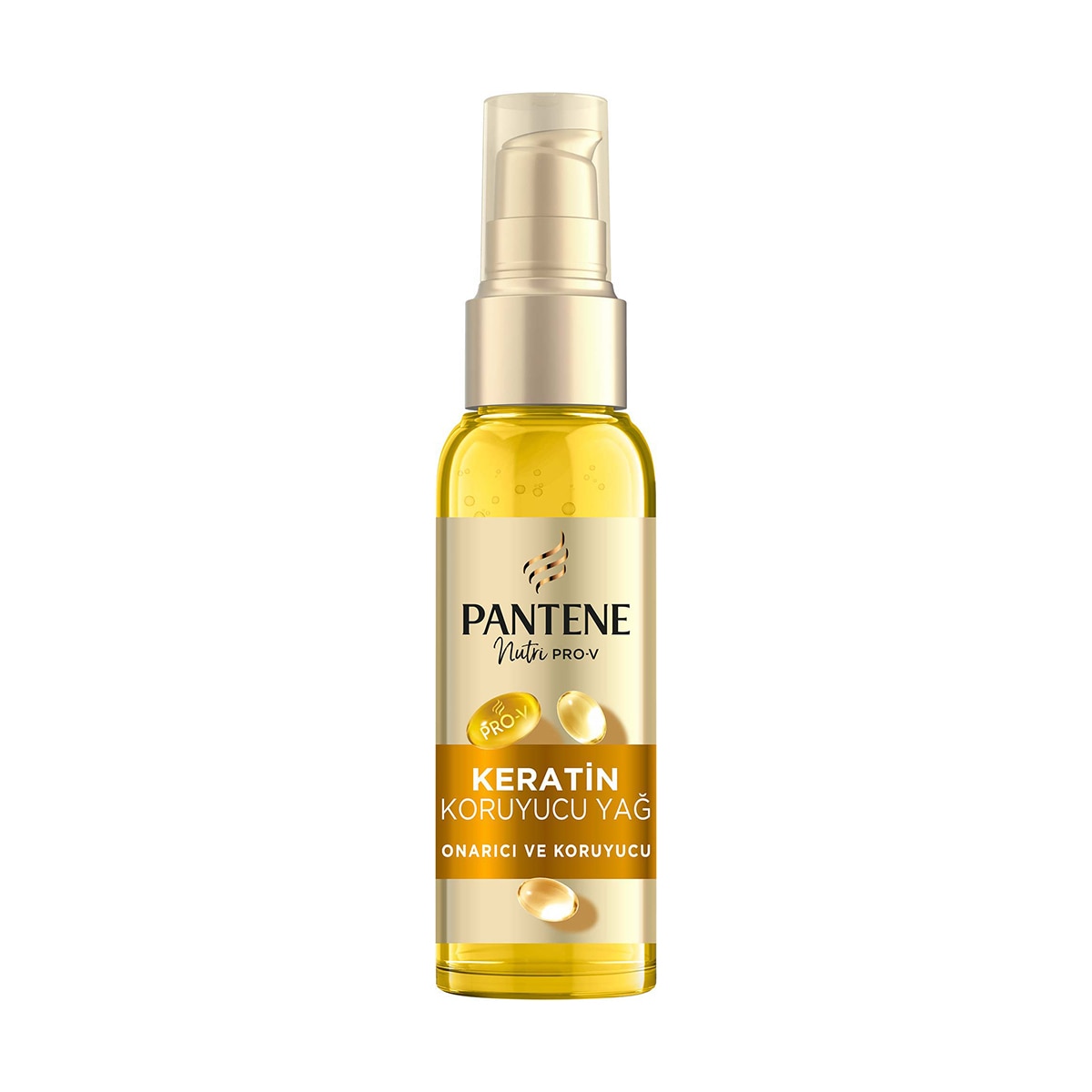 PANTENE PANTENE Pantene Keratin Özlü Onarıcı E Vitaminli Saç Bakım Yağı 100 ml 1 of 10