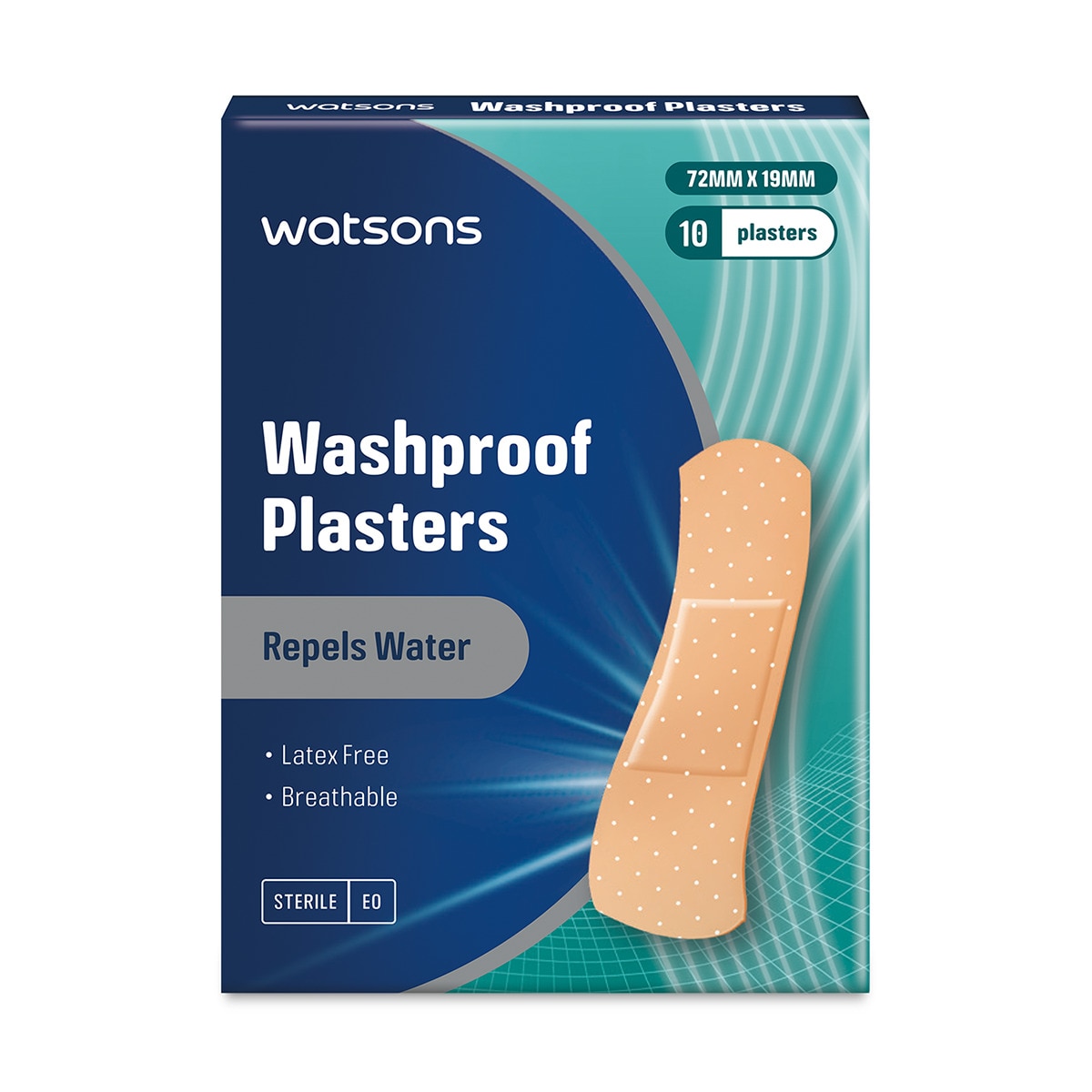 WATSONS WATSONS Watsons Yarabandı Suya Dayanıklı 10 Adet 1 of 4
