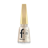  FLORMAR FLORMAR Flormar Star Shine Yoğun Pigmentli Metalik Oje No: 45 Luminous Gold  1 of 5 