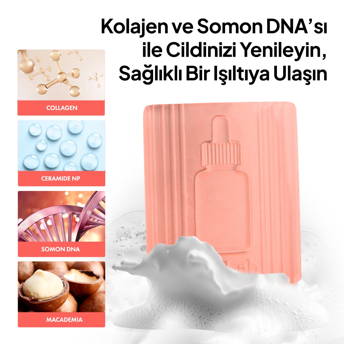  PH LAB PH LAB Ph Lab Collagen Night Temizleme Bar 50 ml  1 of 7 