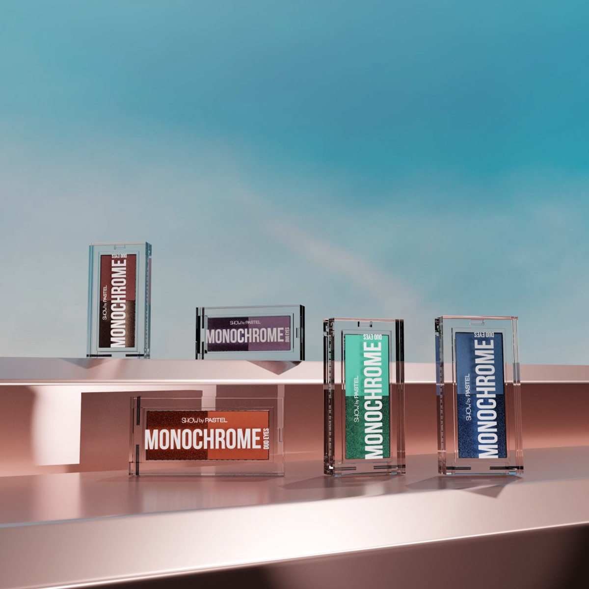  SHOW BY PASTEL SHOW BY PASTEL Show By Pastel Monochrome Duo Eyes İkili Far Paleti 31 Emerald Dust  1 of 3 