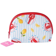  MIINE MIINE MIINE MAKYAJ ÇANTASI ORTA YENGEÇ ÇİZGİLİ 