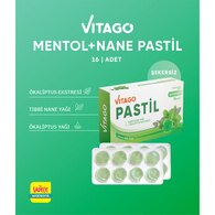 Vitago Pastil Tıbbi Nane Ökaliptus Yağı 16'lı