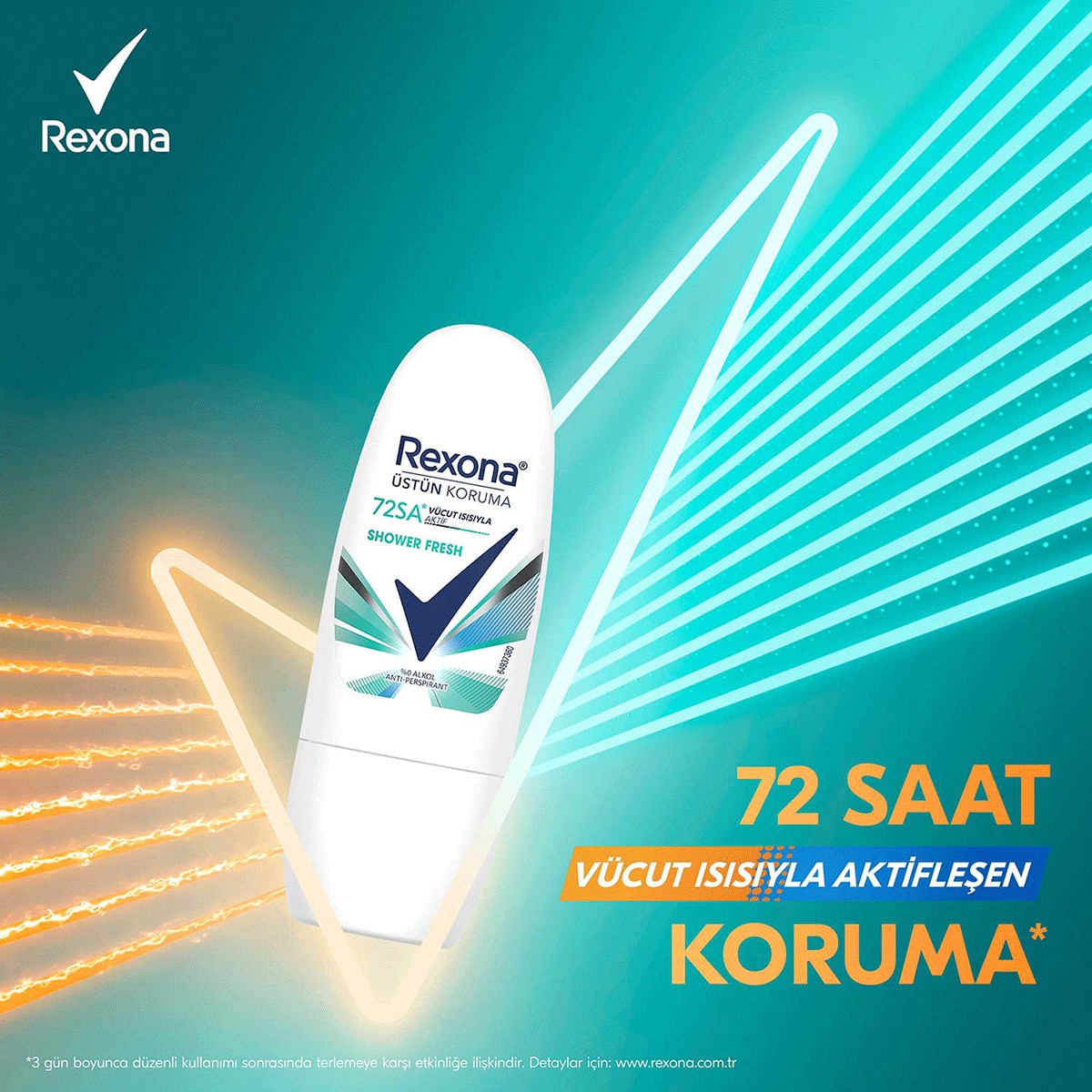  REXONA REXONA Rexona Shower Fresh Mini Roll On 25 ml + 25 ml  1 of 8 