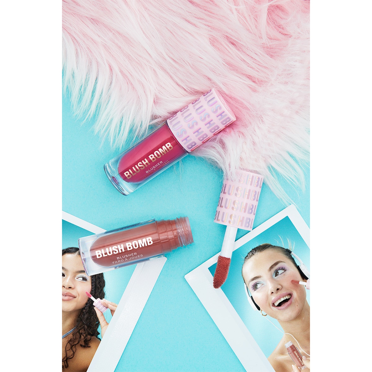 undefined REVOLUTION Revolution Y2K Baby Blush Bomb Likit Allık Cute Pınk 1 of 5