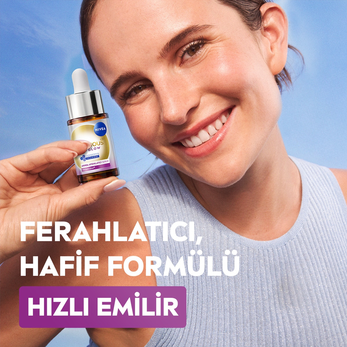  NIVEA VISAGE EXC. NIVEA VISAGE EXC. Nivea Luminous630 Skin Glow Anında Aydınlatıcı Serum 15 ml  1 of 6 