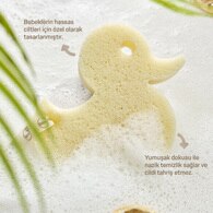 Balmy Bebek Banyo Süngeri Ördek