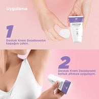 Deotak Soft Krem Deodorant 35 ml
