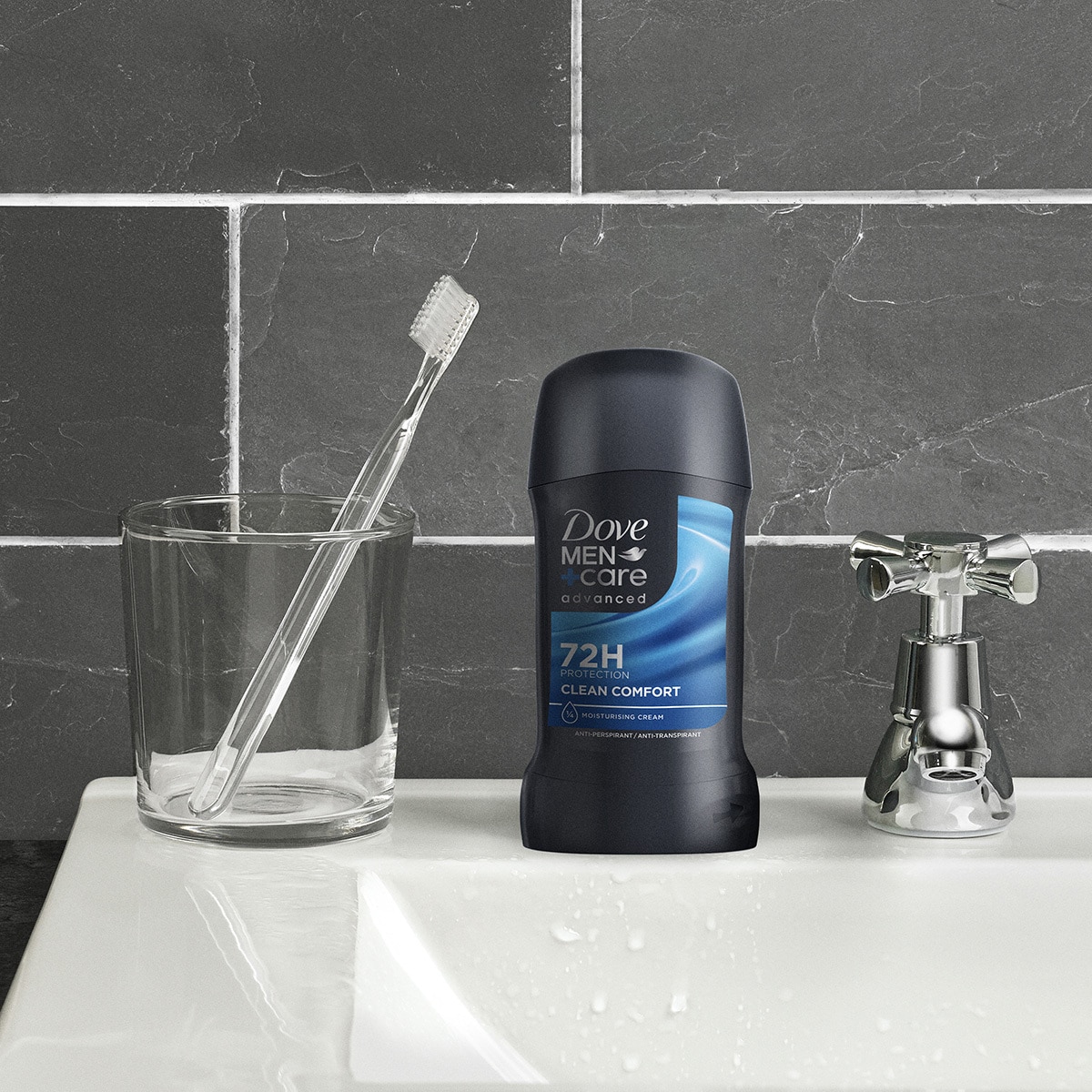  DOVE DOVE Dove Men Clean Comfort Stick Deodorant 50 ml  1 of 8 