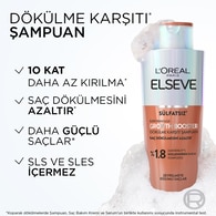  ELSEVE ELSEVE L'Oreal Paris Elseve Growth Booster Dökülme Karşıtı Şampuan 200 ml  1 of 10 