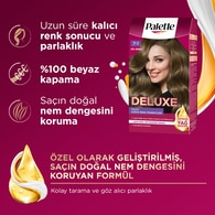 Palette Deluxe Yoğun Renkler Saç Boyası 7-1 Asil Kumral