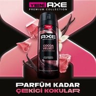  AXE AXE Axe Cocoa Velvet Sprey Deodorant 24x150 ml  1 of 9 