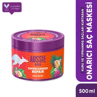  AUSSIE AUSSIE Aussie Sos Kuru Yıpranmış Saçlar için Saç Maskesi 500 ml  1 of 1 