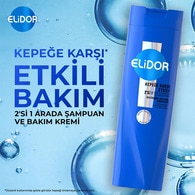 Elidor Şampuan ve Saç Bakım Kremi Kepeğe Karşı Etkili 400 ml