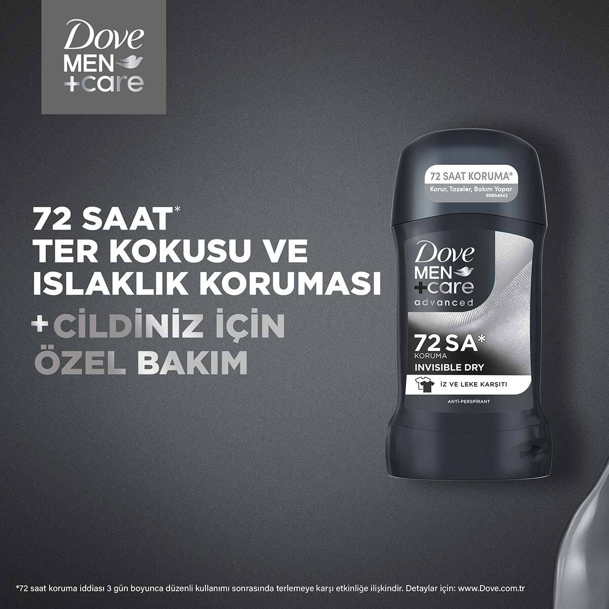 DOVE DOVE Dove Men Invisible Dry Stick Deodorant 50 ml 1 of 9