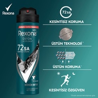 Rexona Men Erkek Sprey Deodorant Kömür Detox 72 Saat Kesintisiz Üstün Koruma 150 ml