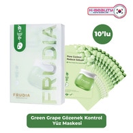 Frudia Green Grape Gözenek Kontrol Maske 10'lu