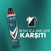REXONA REXONA Rexona Men Erkek Sprey Deodorant Invisible Black & White 72 Saat Kesintisiz Üstün Koruma 200 ml 1 of 9