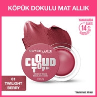  MAYBELLINE MAYBELLINE Maybelline New York Cloudtopia Mat Allık 01 Twilight Berry 