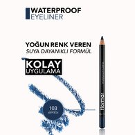Flormar Suya Dayanıklı Mat Göz Kalemi No: 103