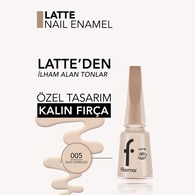 Flormar Latte Oje 005 Silky Espresso