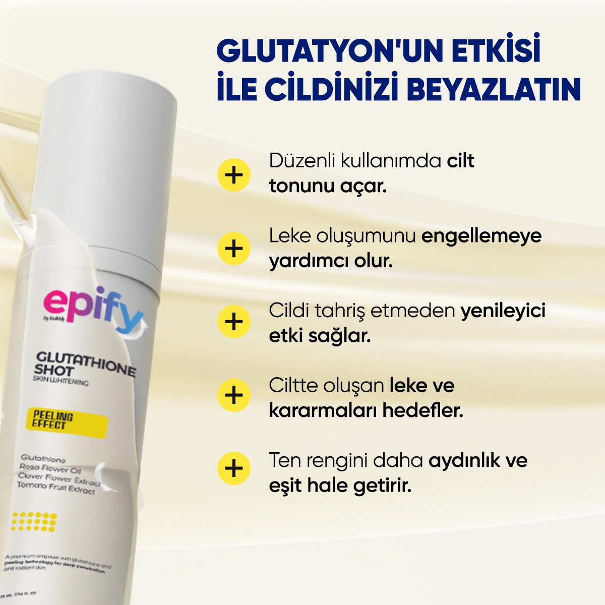 undefined EPIFY Epify Glutatyon Beyazlatma Krem 75 ml 1 of 7