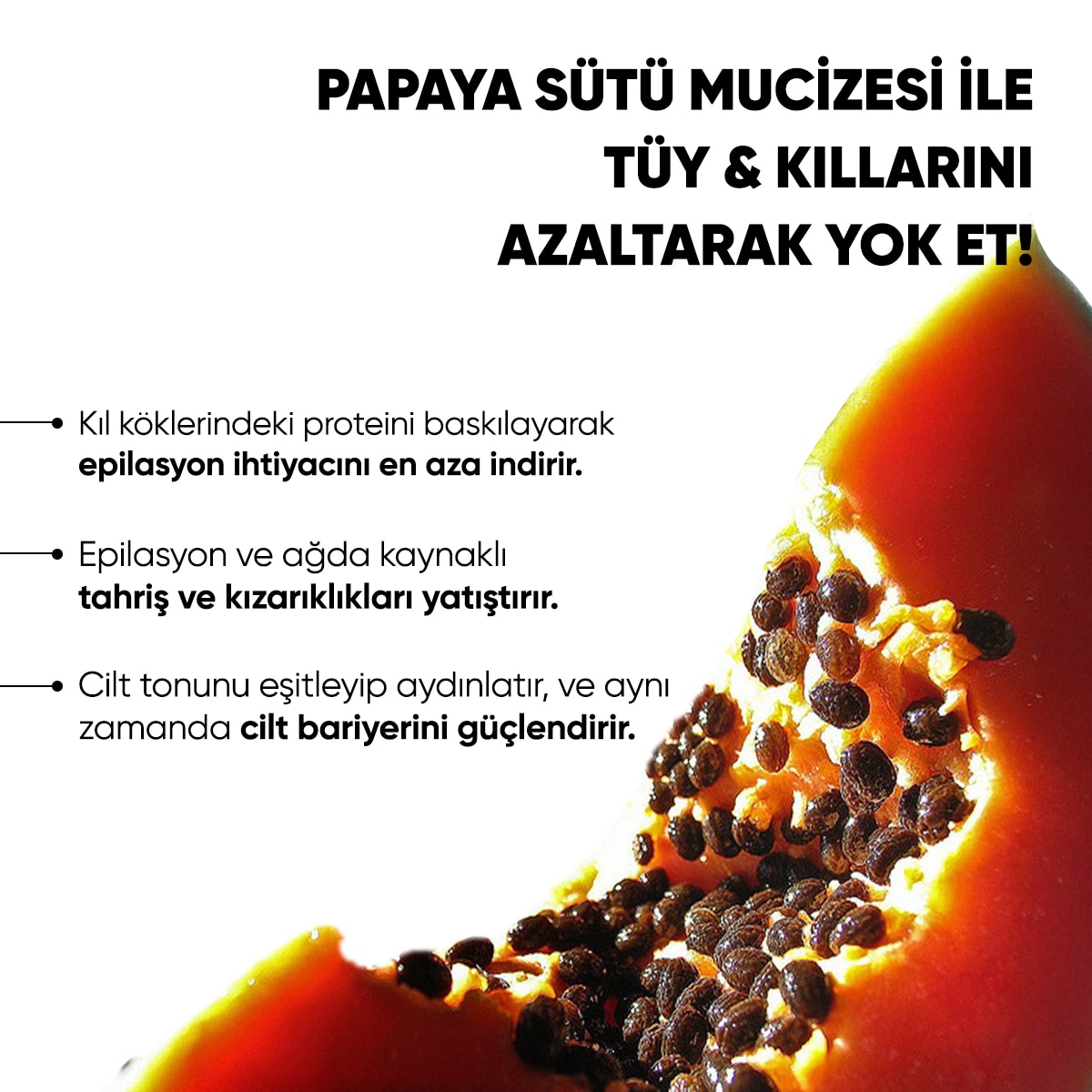  undefined EPIFY Epify Papaya Tüy İnceltici Jel 75 ml  1 of 7 