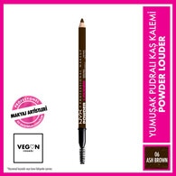 Nyx Professional Makeup Powder Louder Pudralı Kaş Kalemi 06 Ash Brown