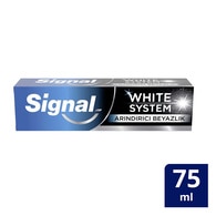 Signal White System Diş Macunu Arındırıcı Beyazlık Aktif Karbon 75 ml