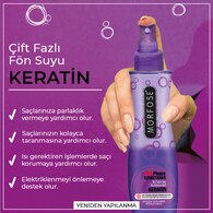 Morfose Keratin Çift Fazlı Fön Suyu 240 ml