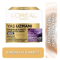 L'Oreal Paris Yaş Uzmanı Kırışıklık Karşıtı Yenileyici Krem 50+ 50 ml