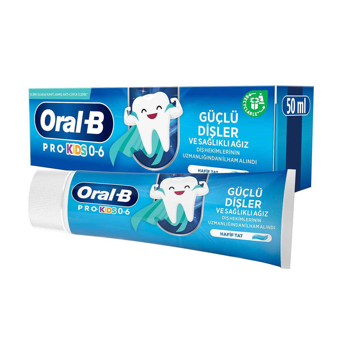  ORAL-B ORAL-B Oral-B Diş Macunu Çocuk Güçlü Dişler 50 ml  1 of 5 