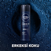 NIVEA DEO NIVEA DEO Nivea Men Erkek Sprey Deodorant Deep Darkwood 150 ml 1 of 7