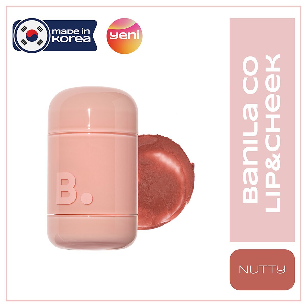 BANILA CO BANILA CO MAKE UP BANILA CO MAKE UP ROMANTIC LIP&CHEEK NUTTY 1 of 1